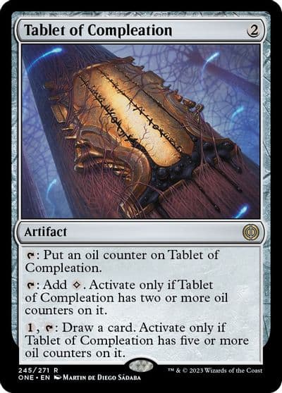 Tablet of Compleation Phyrexia: All Will Be One Magic card