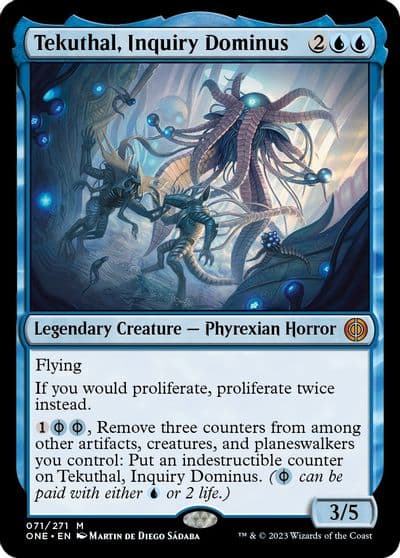 Tekuthal Inquiry Dominus Phyrexia: All Will Be One Magic card