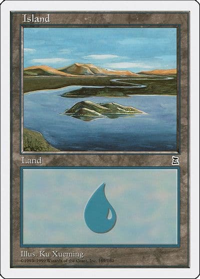Island 169 Portal Three Kingdoms Magic card