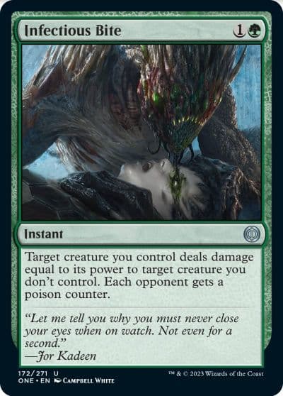 Infectious Bite Phyrexia: All Will Be One Magic card