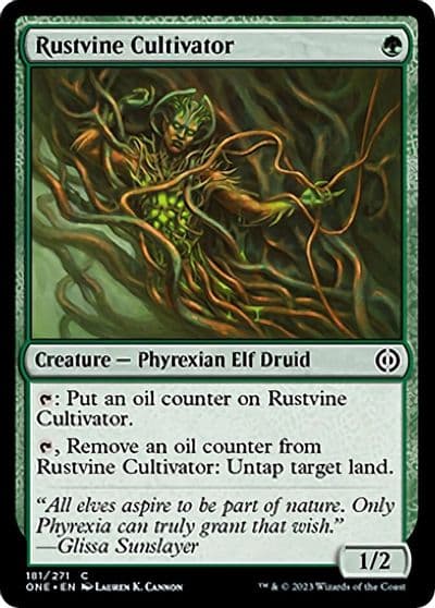 Rustvine Cultivator Phyrexia: All Will Be One Magic card