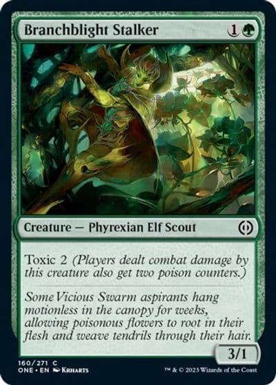 Branchblight Stalker Phyrexia: All Will Be One Magic card