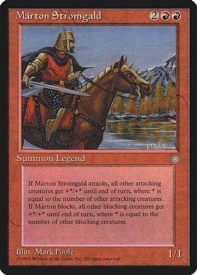 Marton Stromgald Ice Age Magic card