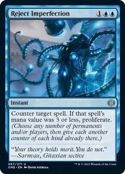 Reject Imperfection Phyrexia: All Will Be One Magic card