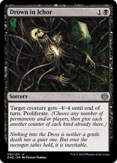Drown in Ichor Phyrexia: All Will Be One Magic card