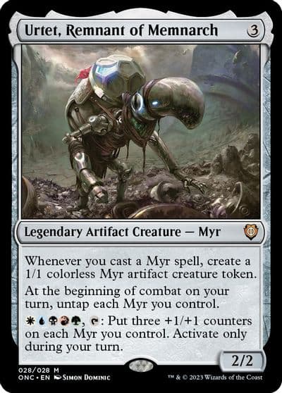 Urtet Remnant of Memnarch Commander: Phyrexia: All Will Be One Magic card