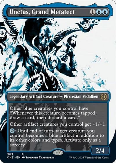 Unctus Grand Metatect Showcase Phyrexia: All Will Be One Magic card