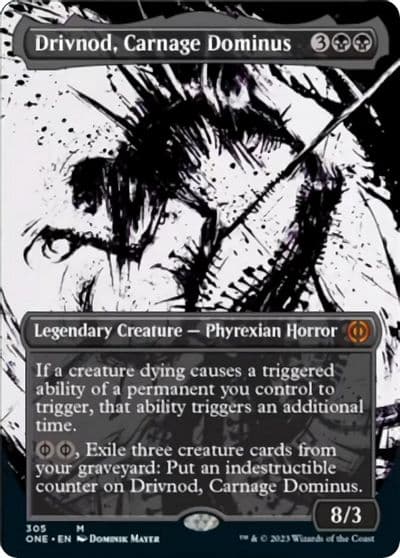Drivnod Carnage Dominus Showcase Phyrexia: All Will Be One Magic card
