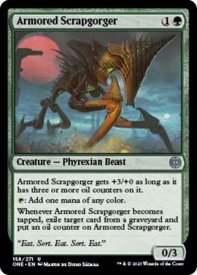Armored Scrapgorger Phyrexia: All Will Be One Magic card