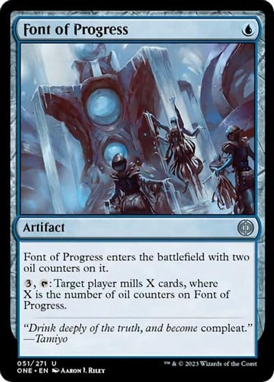 Font of Progress Phyrexia: All Will Be One Magic card