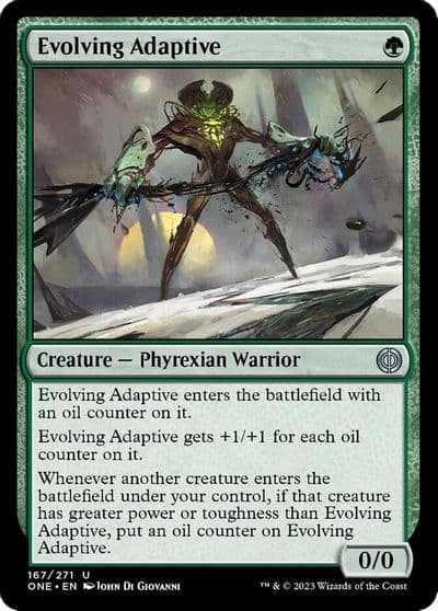 Evolving Adaptive Phyrexia: All Will Be One Magic card