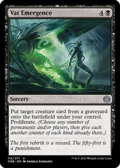 Vat Emergence Phyrexia: All Will Be One Magic card