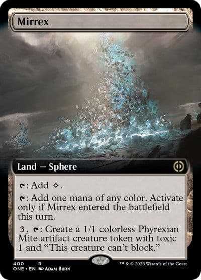 Mirrex Extended Art Phyrexia: All Will Be One Magic card