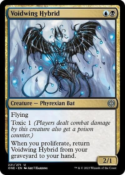 Voidwing Hybrid Phyrexia: All Will Be One Magic card