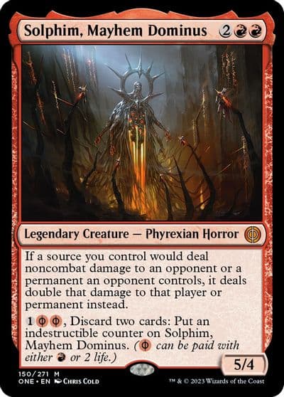 Solphim Mayhem Dominus Phyrexia: All Will Be One Magic card