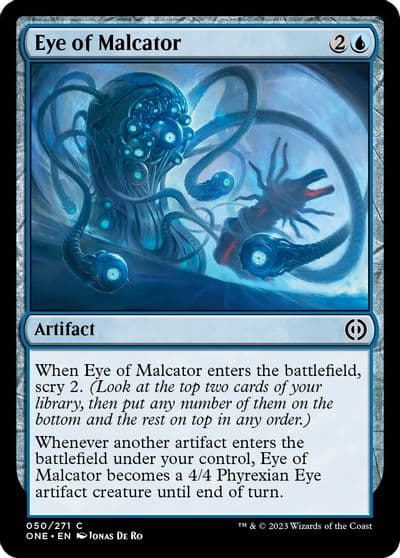 Eye of Malcator Phyrexia: All Will Be One Magic card