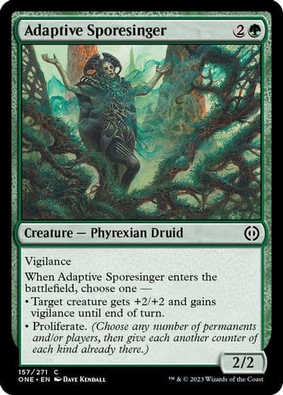 Adaptive Sporesinger Phyrexia: All Will Be One Magic card