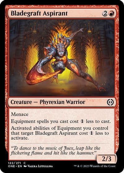 Bladegraft Aspirant Phyrexia: All Will Be One Magic card