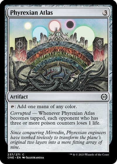Phyrexian Atlas Phyrexia: All Will Be One Magic card
