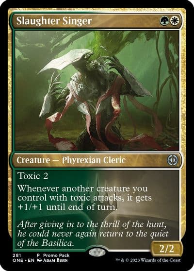Slaughter Singer Promo Pack: Phyrexia: All Will Be One Magic card