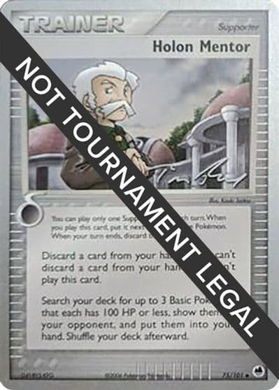 Holon Mentor - 2007 (Tom Roos) World Championship Decks Pokemon card