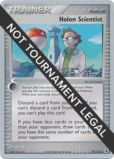 Holon Scientist - 2007 (Tom Roos) World Championship Decks Pokemon card