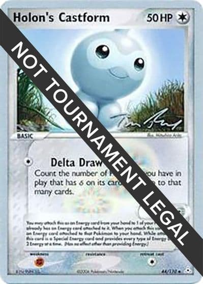 Holon's Castform - 2007 (Tom Roos) World Championship Decks Pokemon card