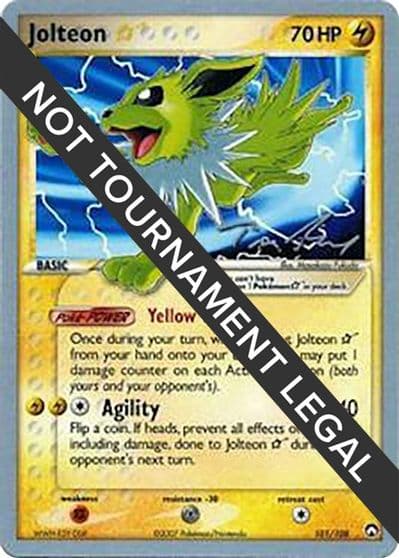 Jolteon Star - 2007 (Tom Roos) World Championship Decks Pokemon card