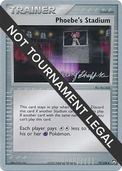 Phoebe's Stadium - 2007 (Jeremy Scharff-Kim) World Championship Decks Pokemon card
