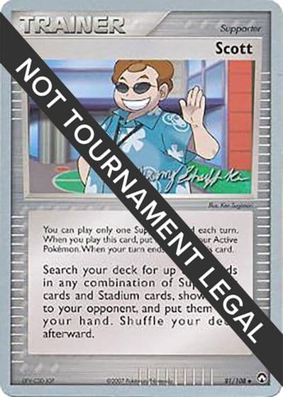 Scott - 2007 (Jeremy Scharff-Kim) World Championship Decks Pokemon card