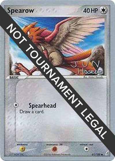 Spearow - 2007 (Jun Hasebe) World Championship Decks Pokemon card