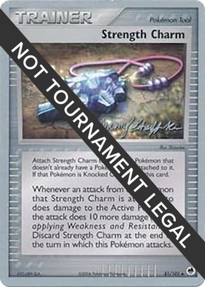 Strength Charm - 2007 (Jeremy Scharff-Kim) World Championship Decks Pokemon card