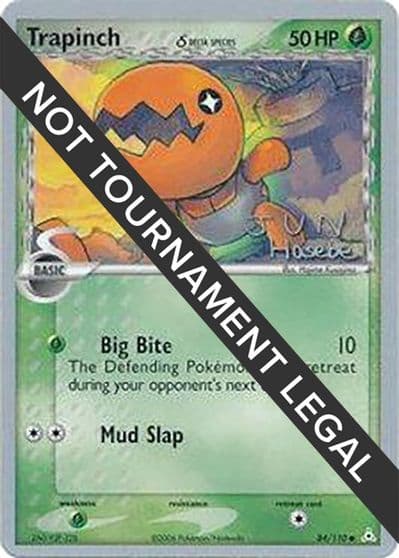 Trapinch (Delta Species) - 2007 (Jun Hasebe) World Championship Decks Pokemon card