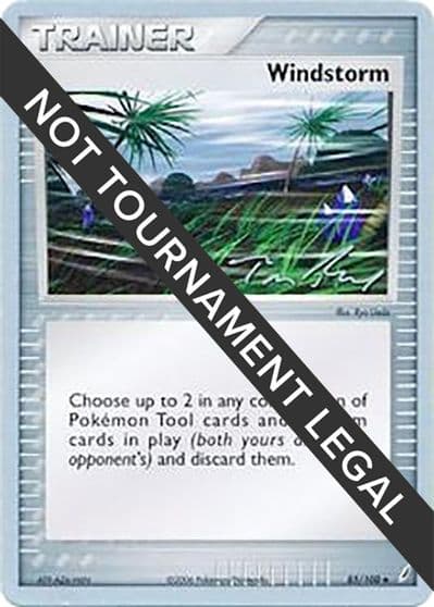 Windstorm - 2007 (Tom Roos) World Championship Decks Pokemon card