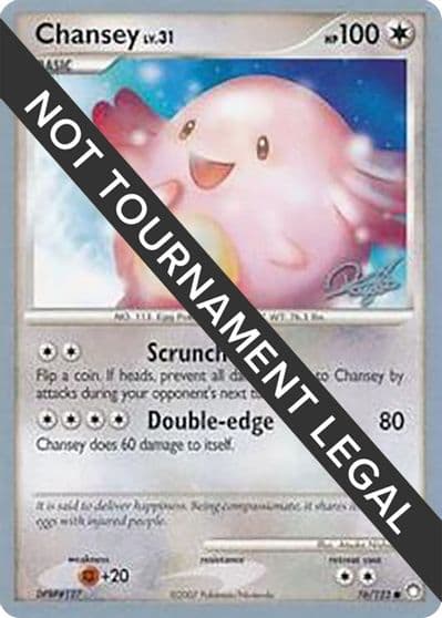 Chansey - 2008 (Paul Atanassov) World Championship Decks Pokemon card