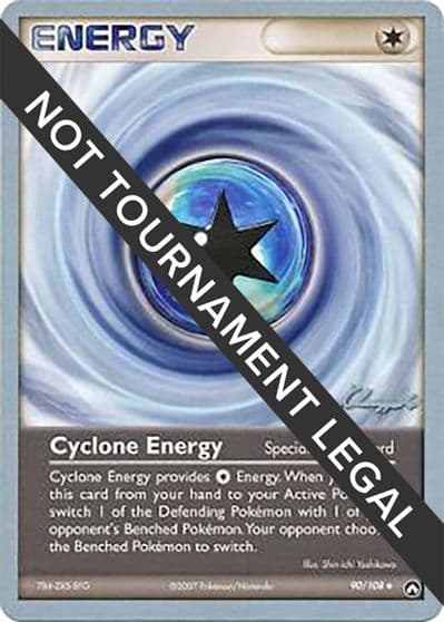 Cyclone Energy - 2008 (Jason Klaczynski) World Championship Decks Pokemon card