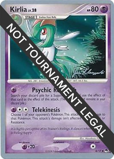 Kirlia - 2008 (Jason Klaczynski) World Championship Decks Pokemon card
