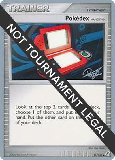 Pokedex (HANDY910is) - 2008 (Paul Atanassov) World Championship Decks Pokemon card