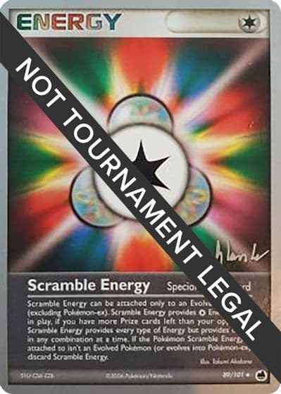 Scramble Energy - 2008 (Dylan Lefavour) World Championship Decks Pokemon card