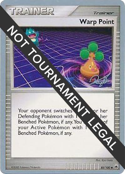 Warp Point - 2008 (Paul Atanassov) World Championship Decks Pokemon card