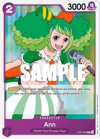 Ann Starter Deck 5: Film Edition One Piece card