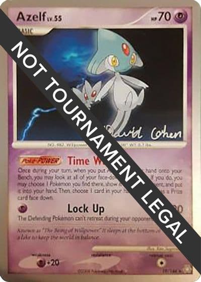 Azelf - 2009 (David Cohen) World Championship Decks Pokemon card