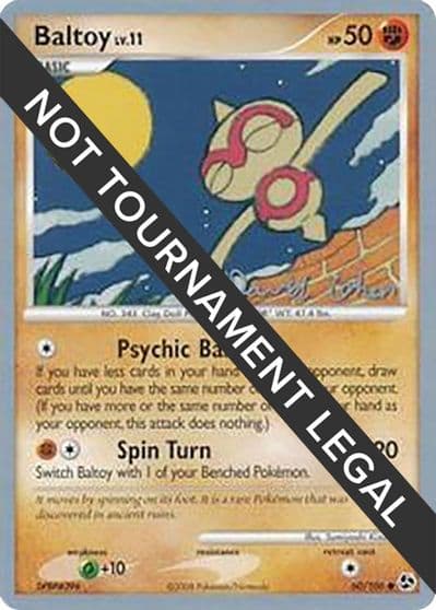 Baltoy - 2009 (David Cohen) World Championship Decks Pokemon card