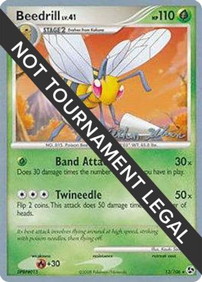 Beedrill (13) - 2009 (Stephen Silvestro) World Championship Decks Pokemon card