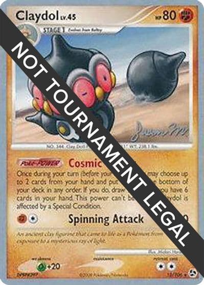 Claydol - 2009 (Jason Martinez) World Championship Decks Pokemon card
