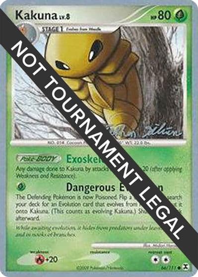 Kakuna - 2009 (Stephen Silvestro) World Championship Decks Pokemon card