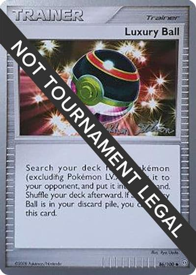 Luxury Ball - 2009 (Stephen Silvestro) World Championship Decks Pokemon card