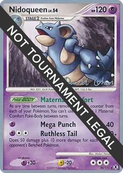 Nidoqueen - 2009 (David Cohen) World Championship Decks Pokemon card