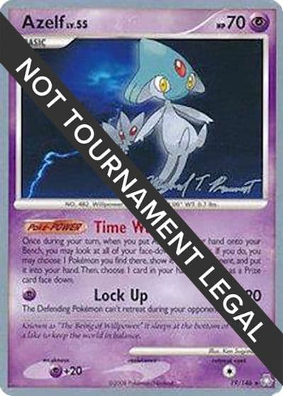 Azelf - 2010 (Michael Pramawat) World Championship Decks Pokemon card