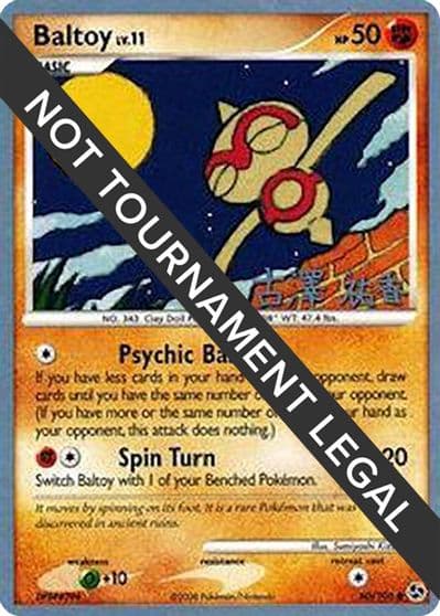 Baltoy - 2010 (Yuka Furusawa) World Championship Decks Pokemon card